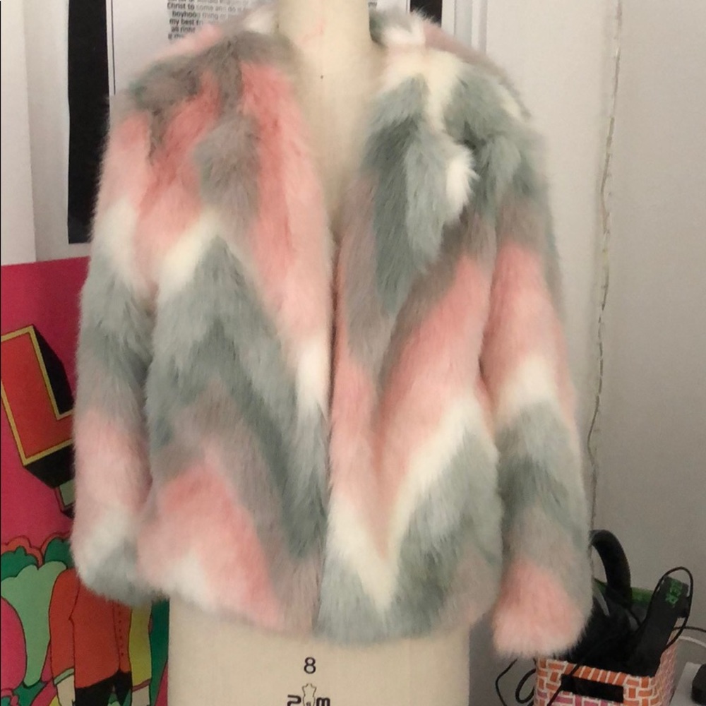 Fluffy coat